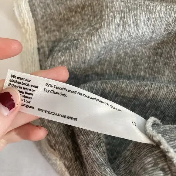 Eileen Fisher Women's Ivory Organic Linen Unstructured Blazer Size XS Oversized - Picture 6 of 12